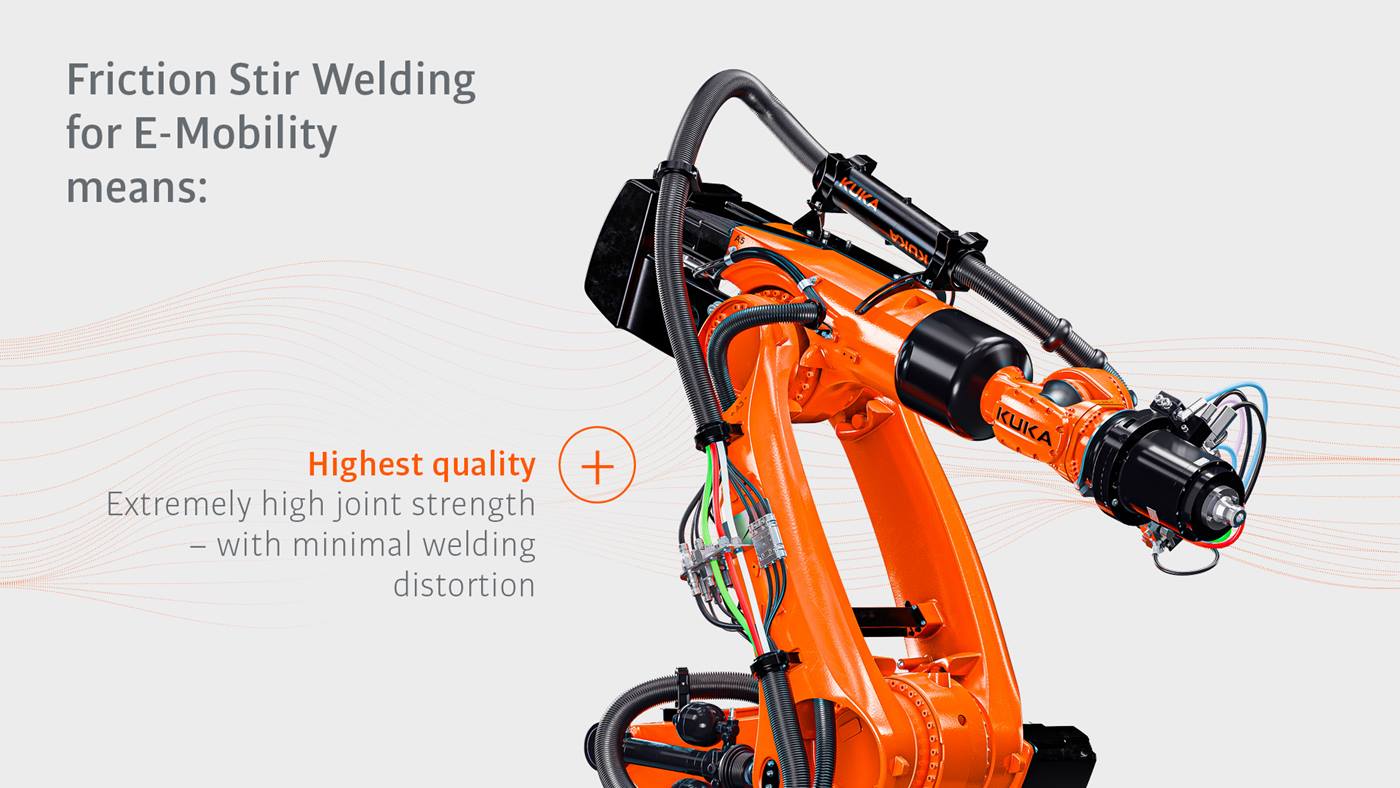 KUKA friction stir welding — highest quality